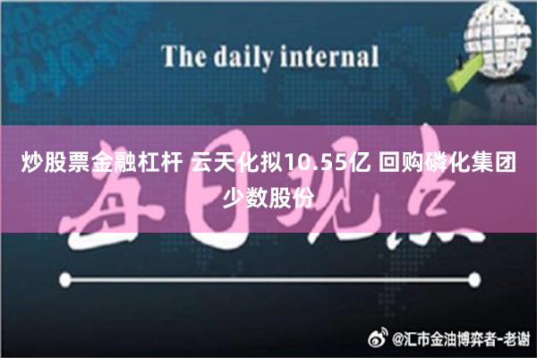 炒股票金融杠杆 云天化拟10.55亿 回购磷化集团少数股份