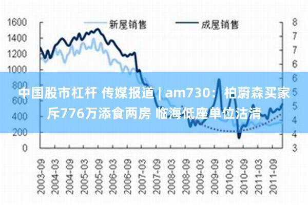 中国股市杠杆 传媒报道 | am730：柏蔚森买家斥776万添食两房 临海低座单位沽清